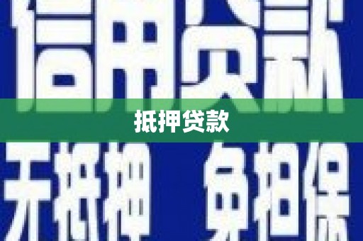 枣强抵押贷款