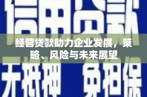 枣强经营贷款助力企业发展，策略、风险与未来展望