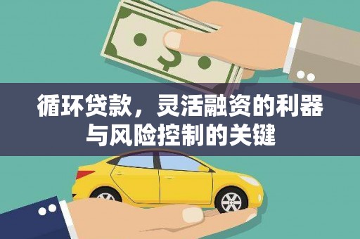 枣强循环贷款，灵活融资的利器与风险控制的关键