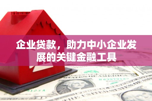 枣强企业贷款，助力中小企业发展的关键金融工具