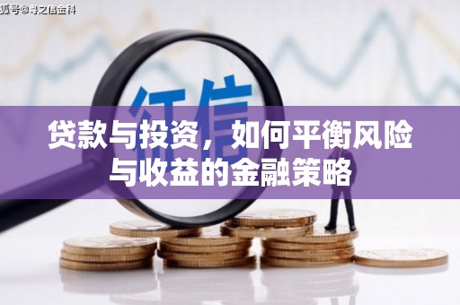 枣强贷款与投资，如何平衡风险与收益的金融策略